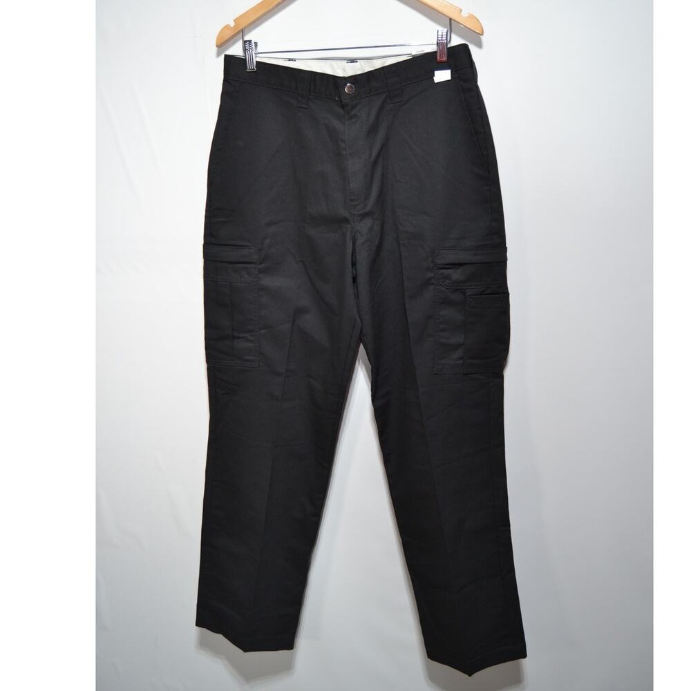 Dickies Flex NWT Cargo Work Pants Black 2 Pairs Size 34 X 34